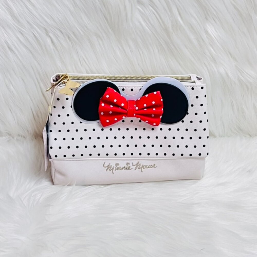 Minnie Mouse Travel Makeup Bag